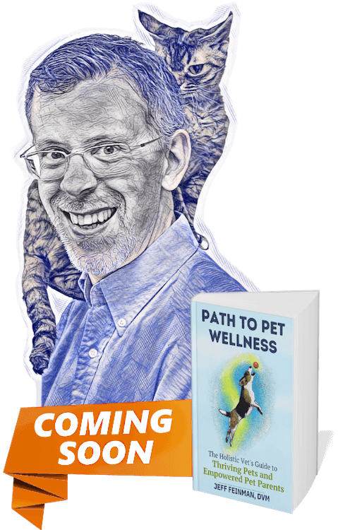 dr jeff and book orange (1) dr. jeff feinman and book path to pet wellness